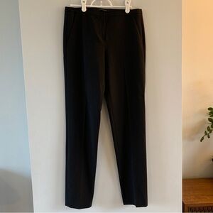 Wool Dress Pants Size 2 Skinny Leg Black Slacks Ellie Tahari Womens Small